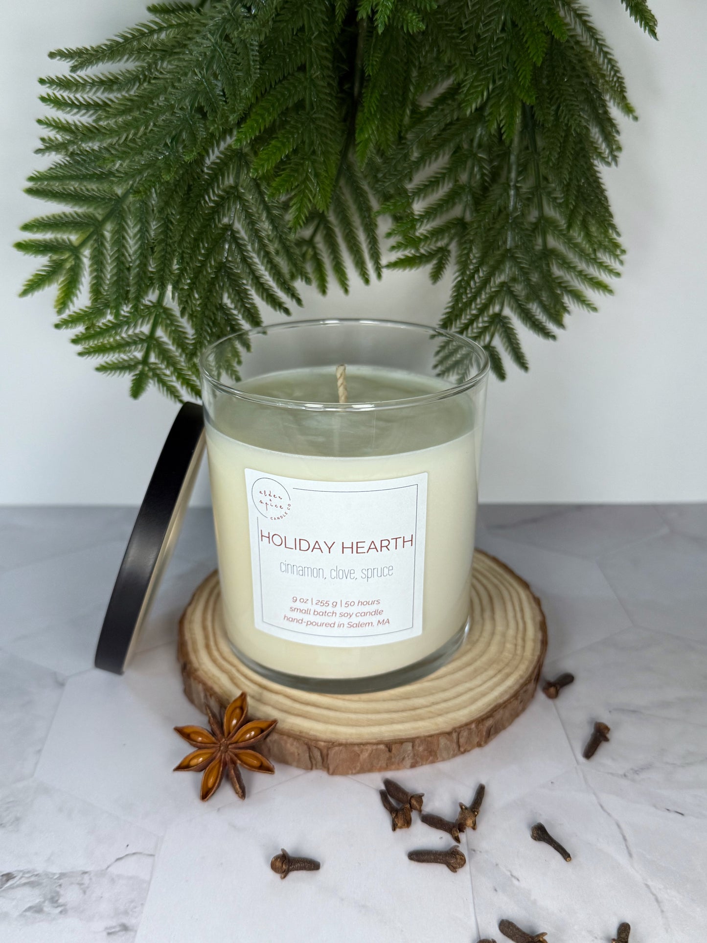 Holiday Hearth (Clear Jar)