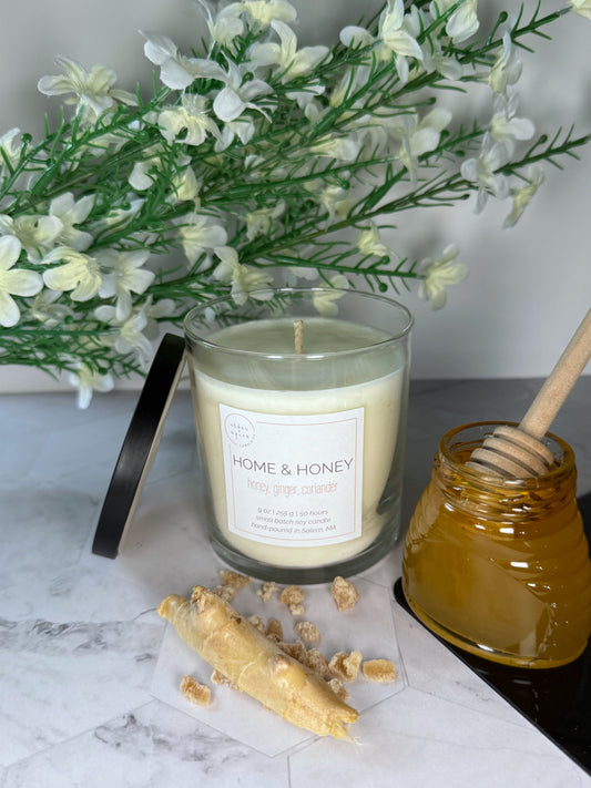 Home and Honey (Clear Jar)