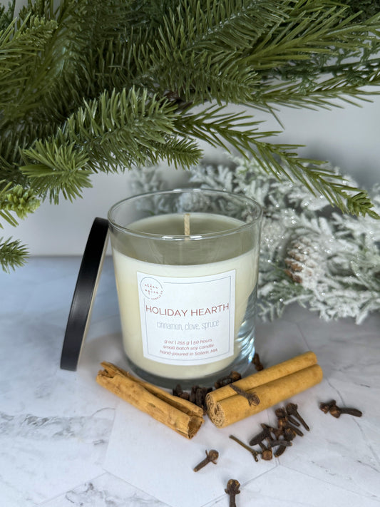 Holiday Hearth (Clear Jar)