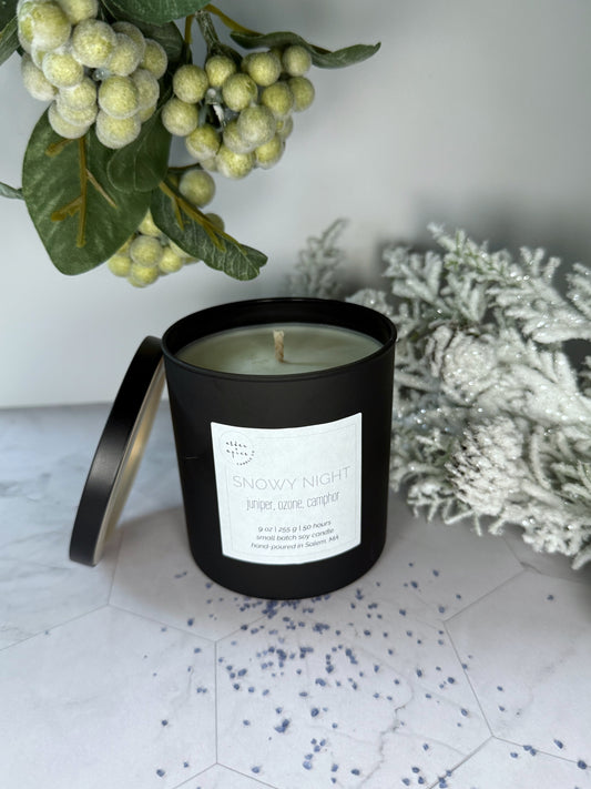 Snowy Night (Dark Jar)